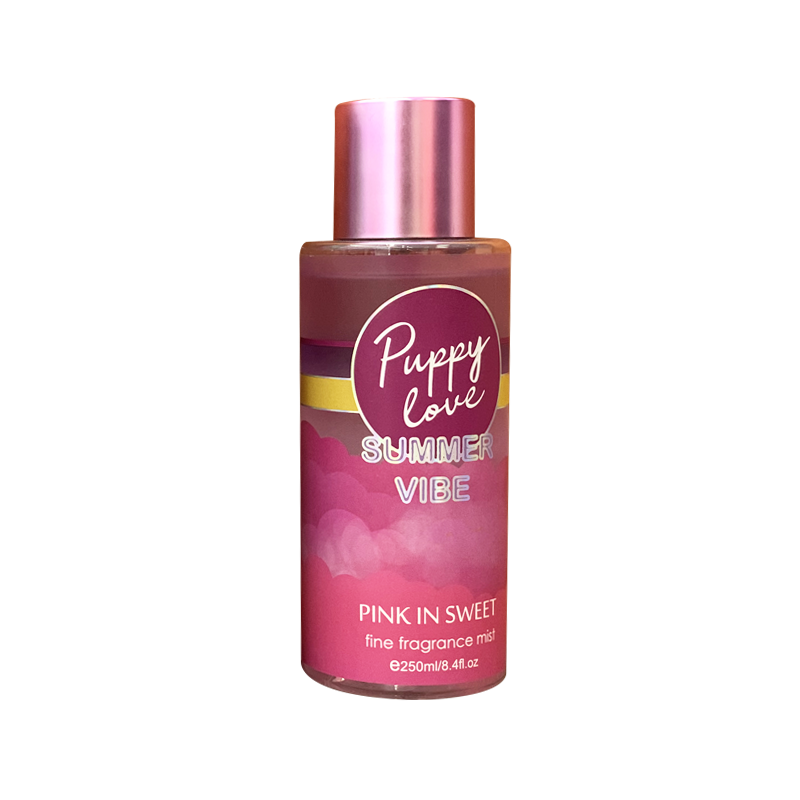 B0021-DR-2 250ml Puppy Love Summer Vibe Niebla corporal para mujer