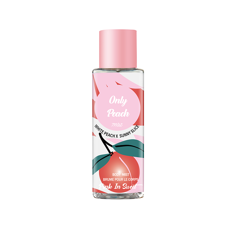 B0021-FS-2 Niebla corporal para mujer Only Peach de 250 ml