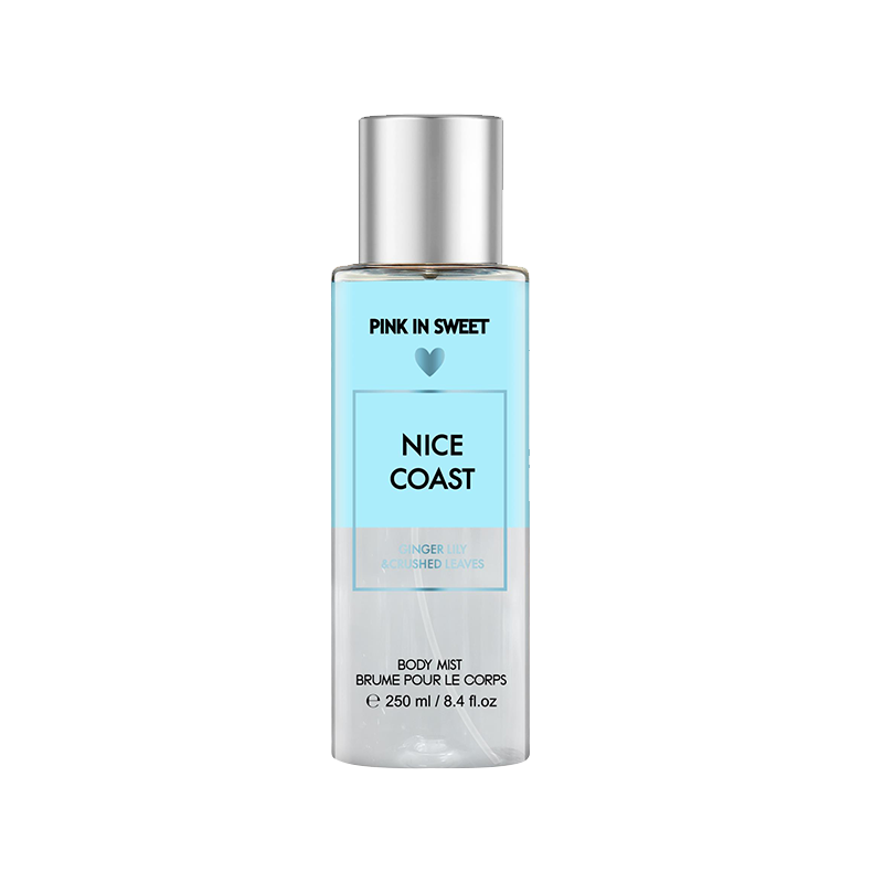 B0021-ND-1 Niebla corporal para mujer Nice Coast de 250 ml