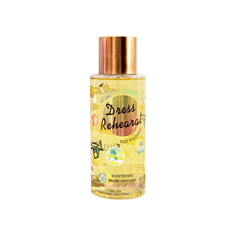 B0021-PS-3 Niebla corporal para mujer Dress Rehearsal de 250 ml