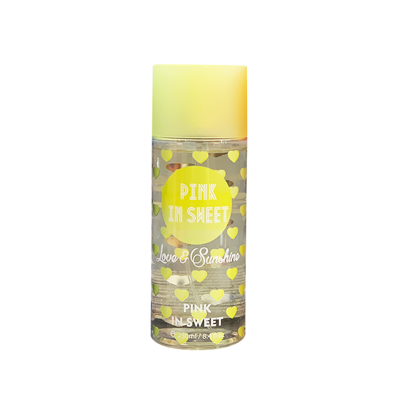 B0021-SH-2 250ml Love & Sunshine (Amarillo-2) Niebla corporal para mujer