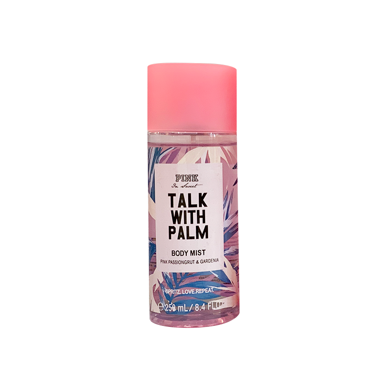 B0021-SY-2 250ml Talk With Palm (Rosa-2) Niebla corporal para mujer