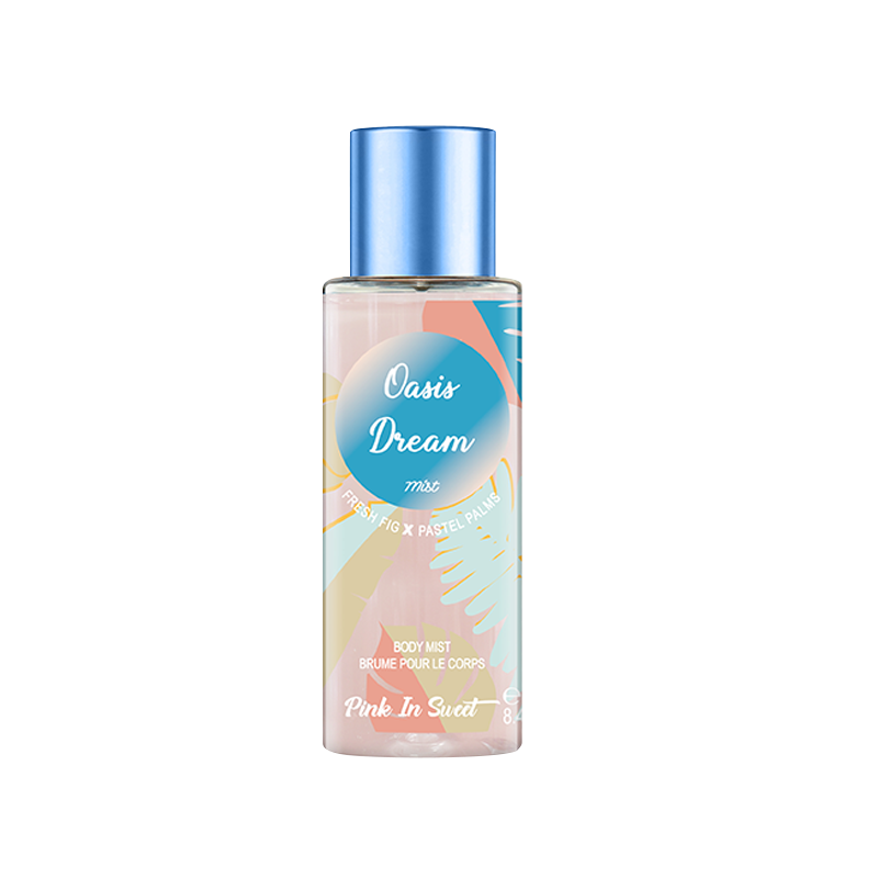 B0021-TC-3 Niebla corporal para mujer Oasis Dream de 250 ml