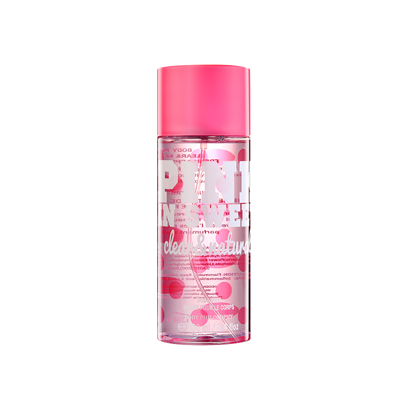 B0021-DOT-5 Niebla corporal para mujer transparente y natural de 250 ml (rosa morado-5)