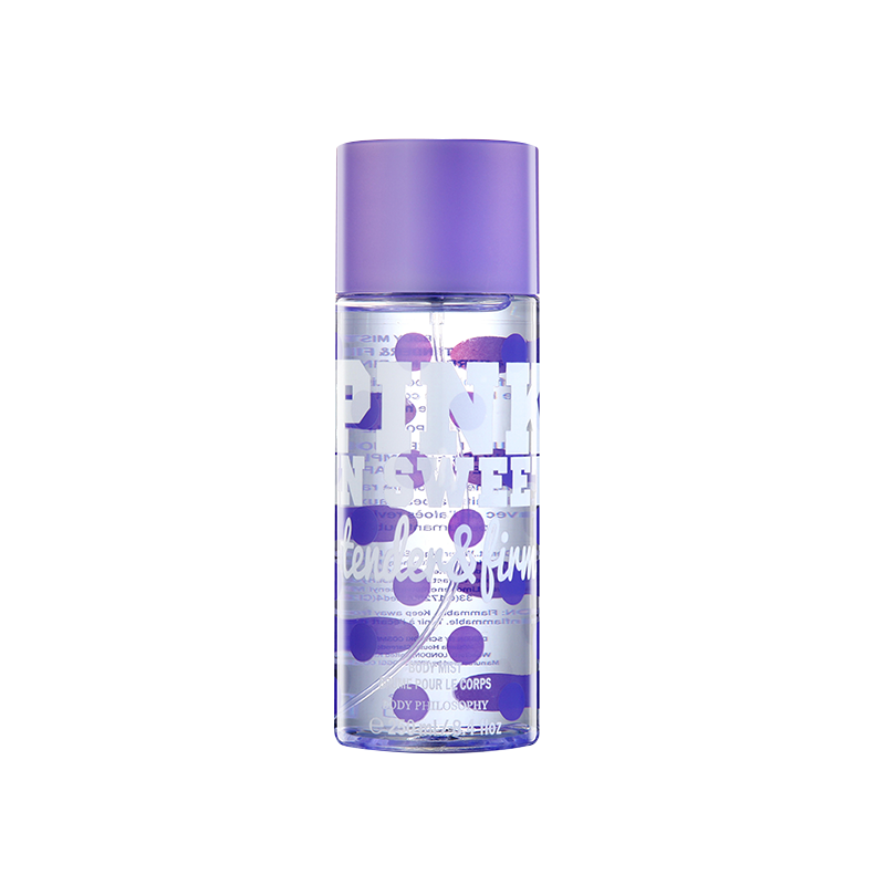 B0021-DOT-7 Niebla corporal para mujer Tender Firm de 250 ml (púrpura-7)