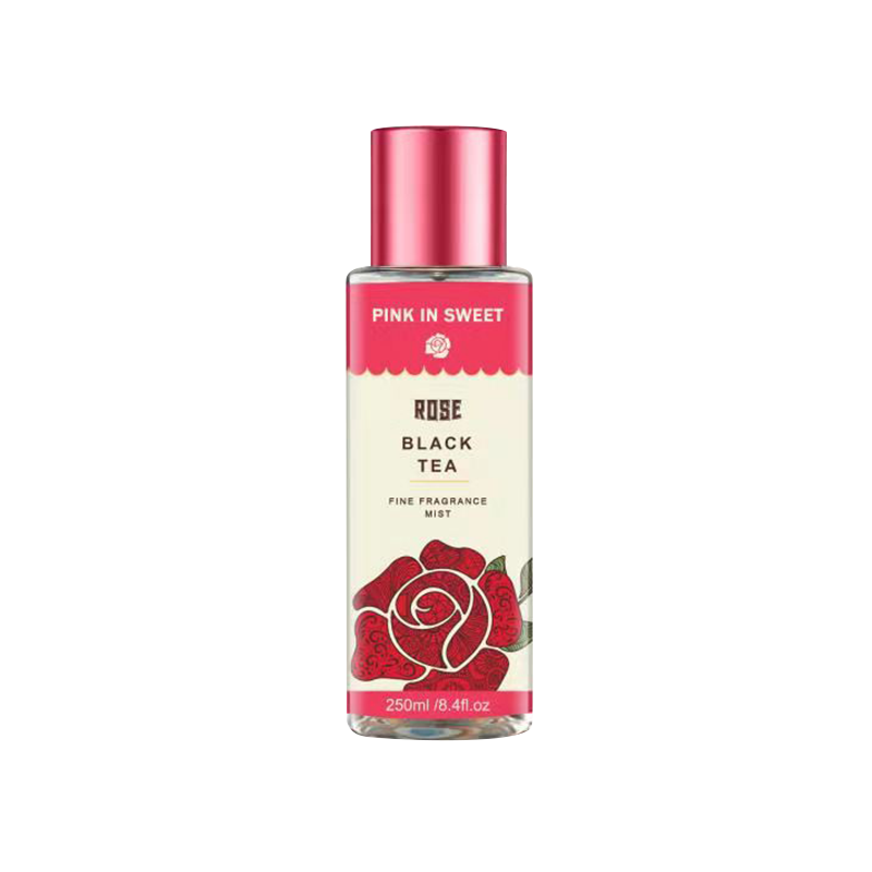 B0021-DP-3 Niebla corporal rosa para mujer de 250 ml